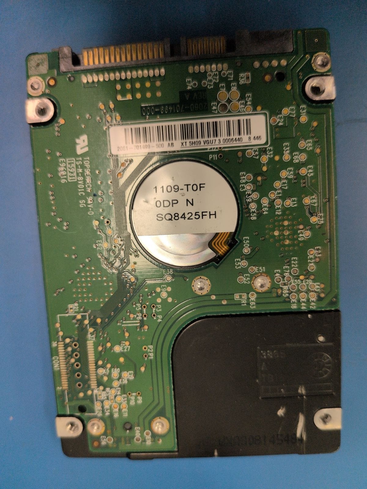 WD24 drive label (back)