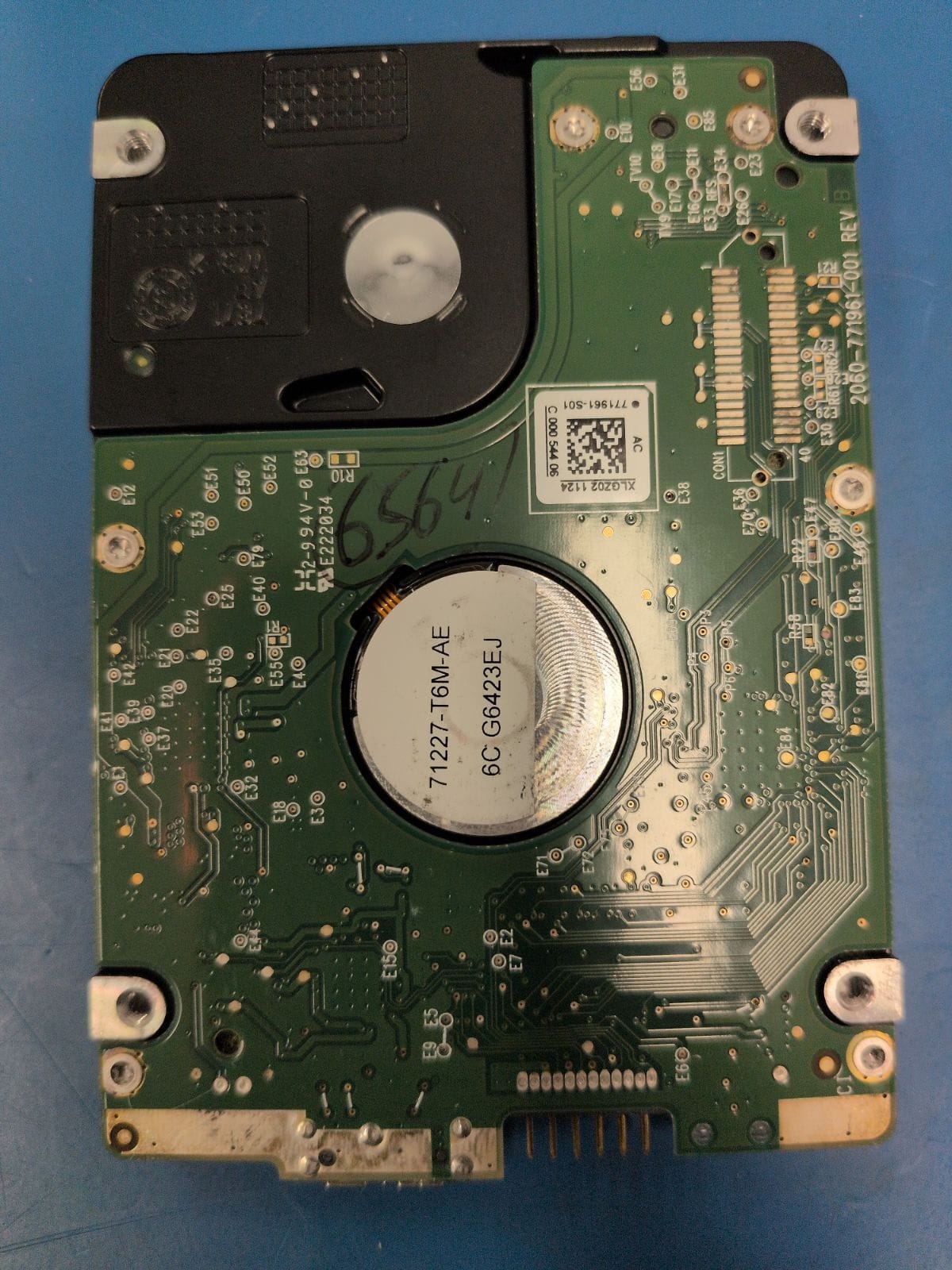 WD248 drive label (back)