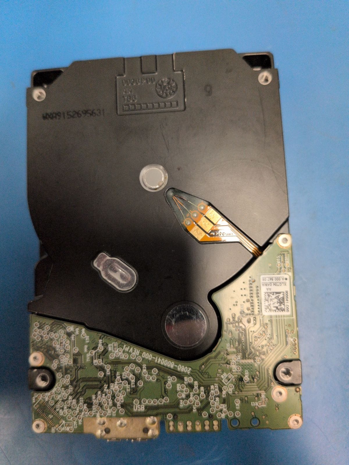 WD255 drive label (back)