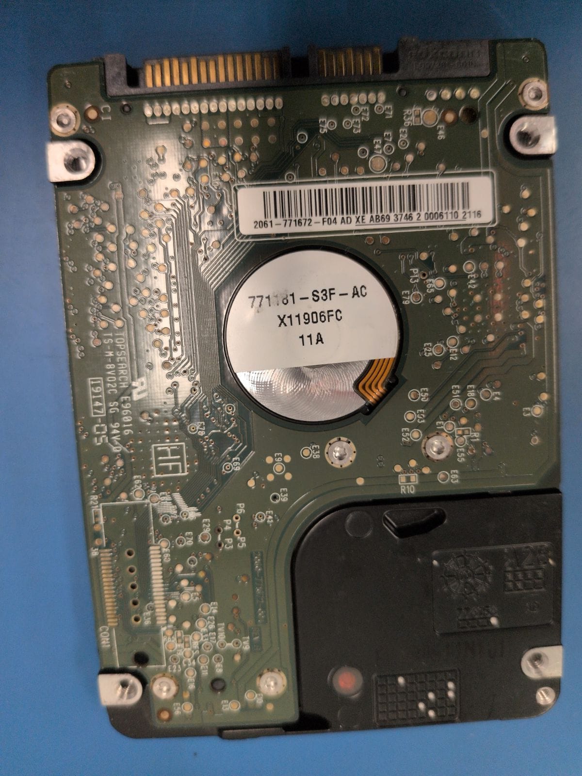 WD29 drive label (back)