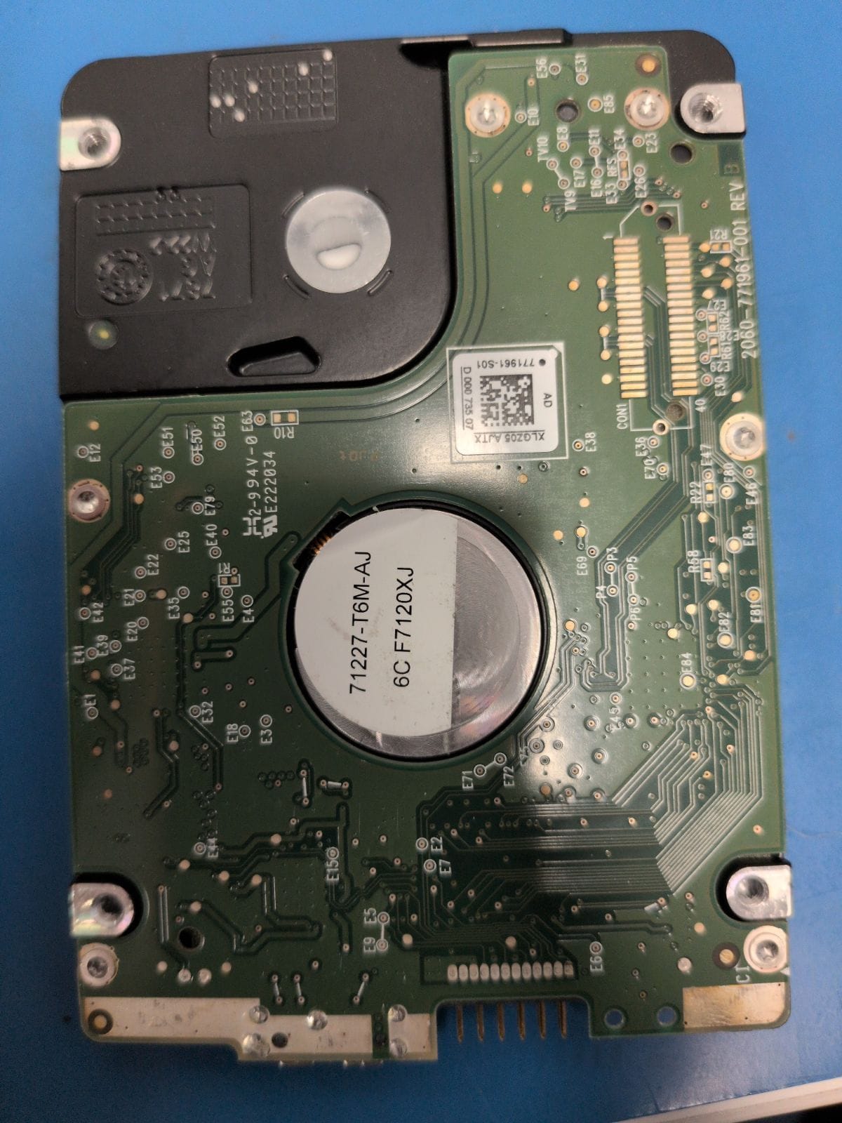 WD394 drive label (back)