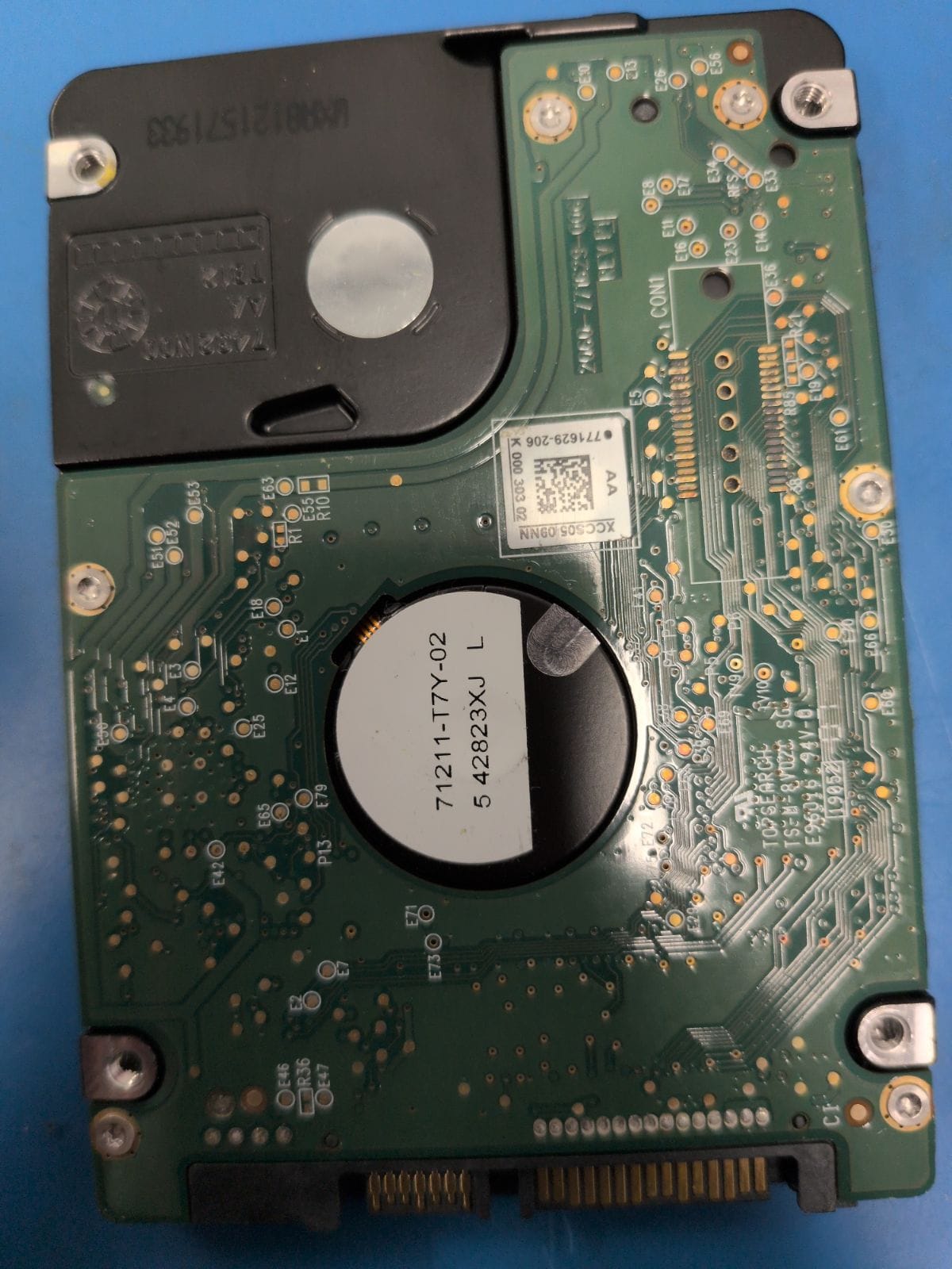 WD431 drive label (back)