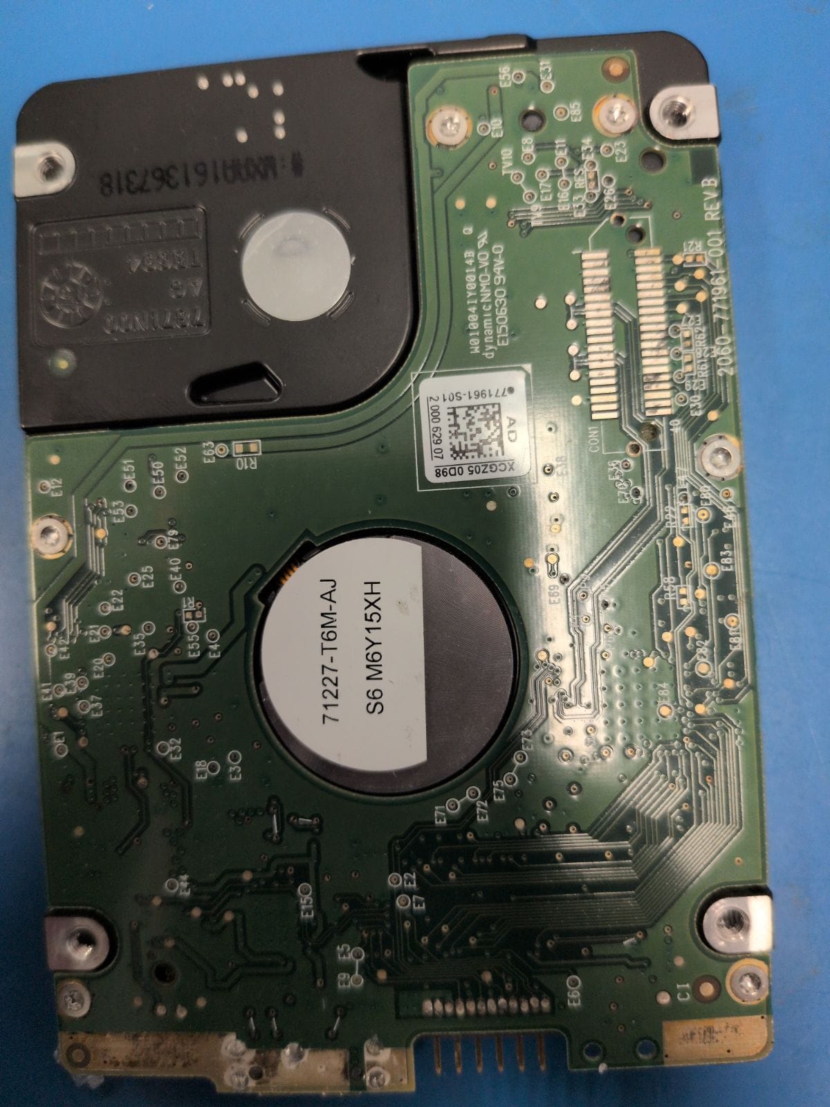 WD453 drive label (back)