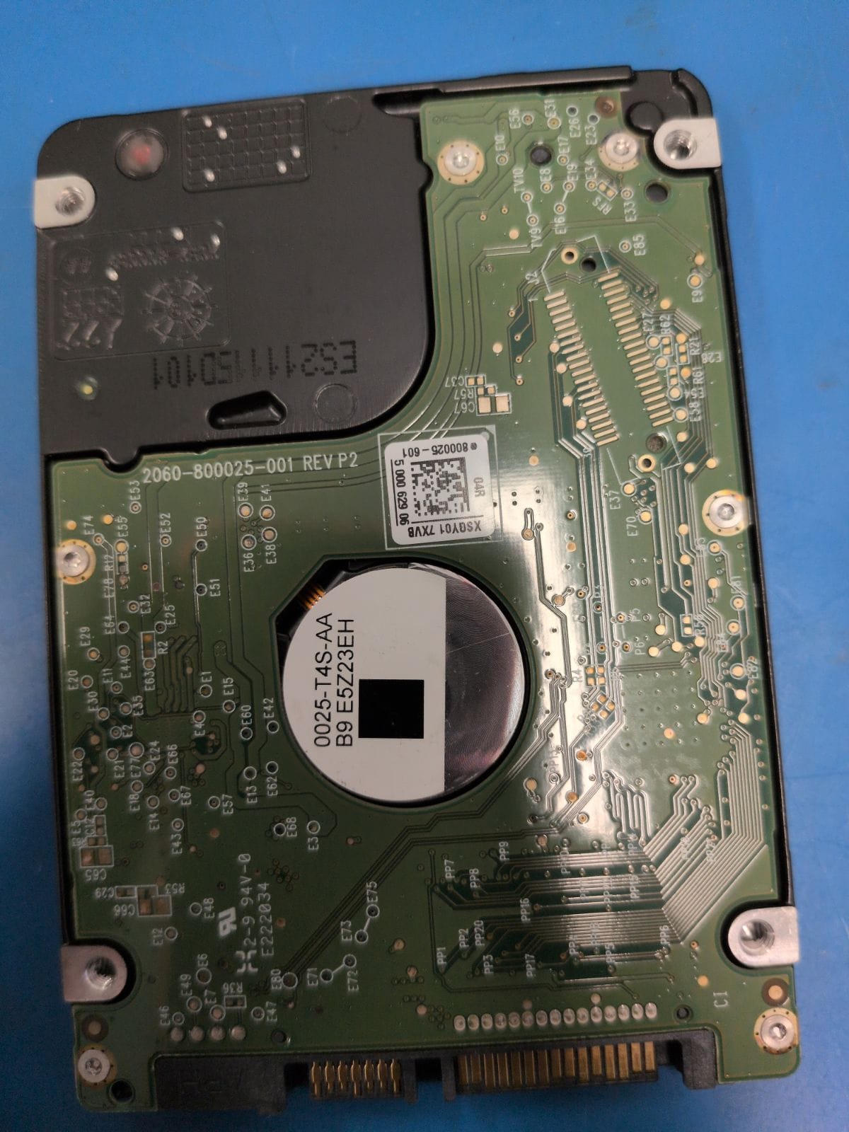 WD457 drive label (back)