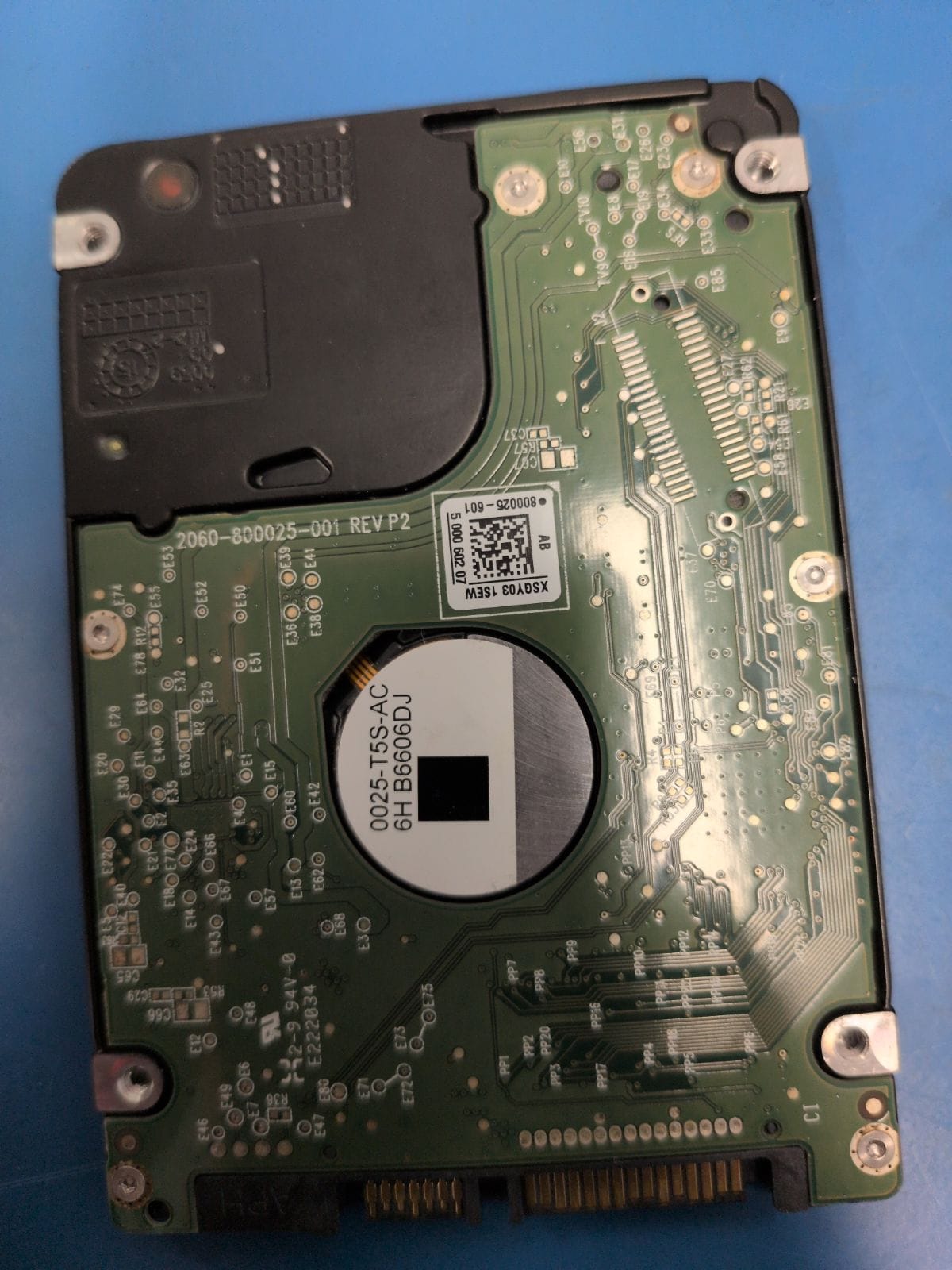WD466 drive label (back)
