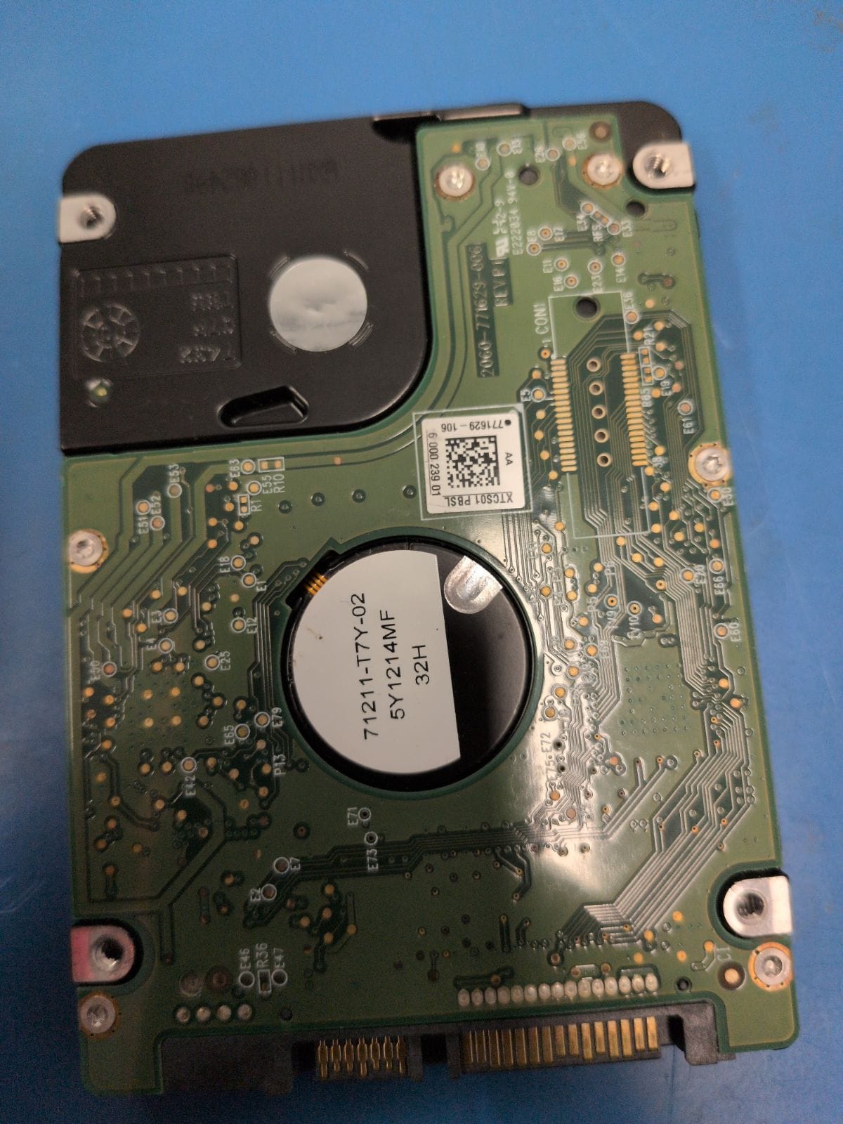 WD471 drive label (back)