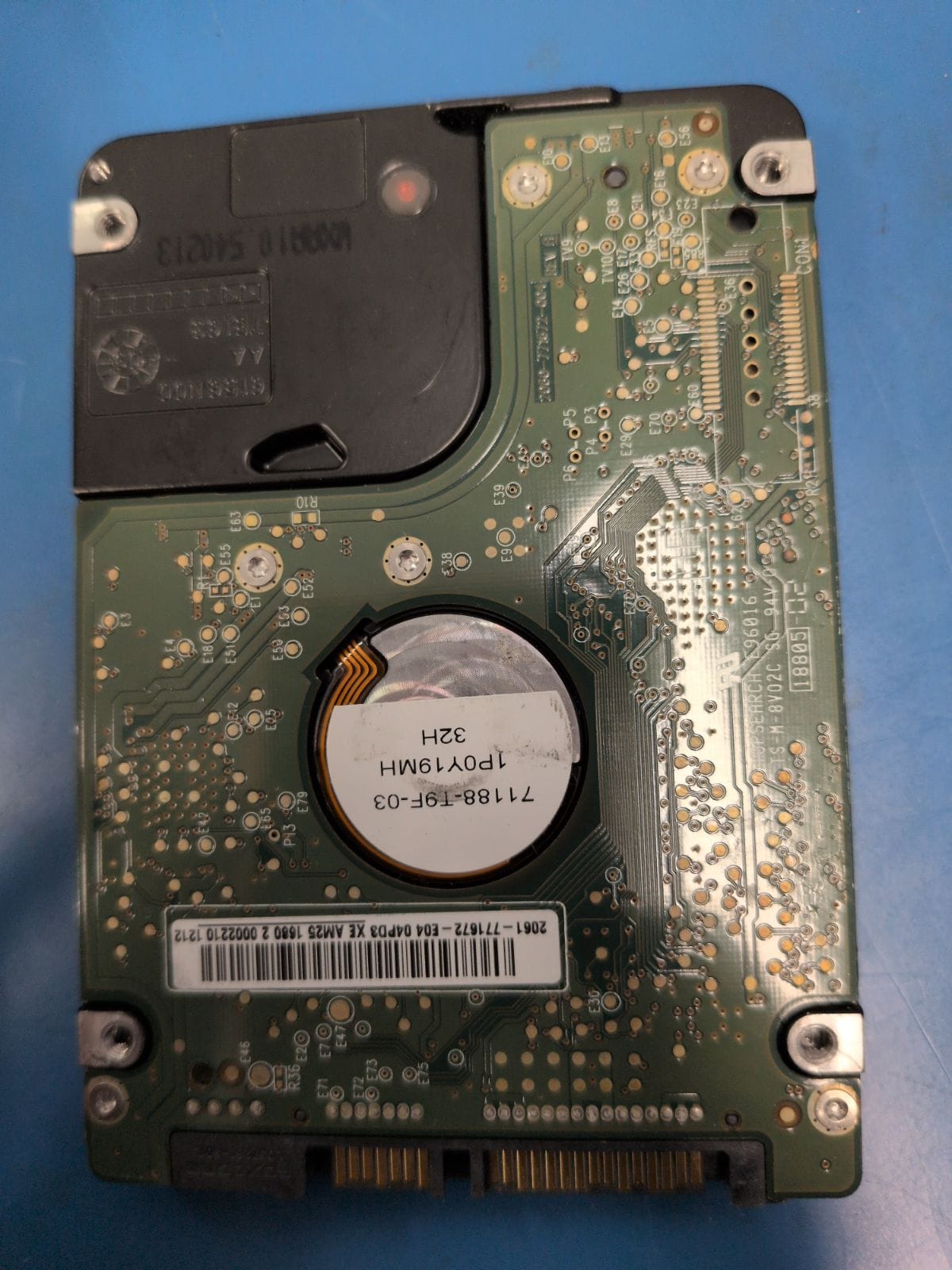 WD479 drive label (back)