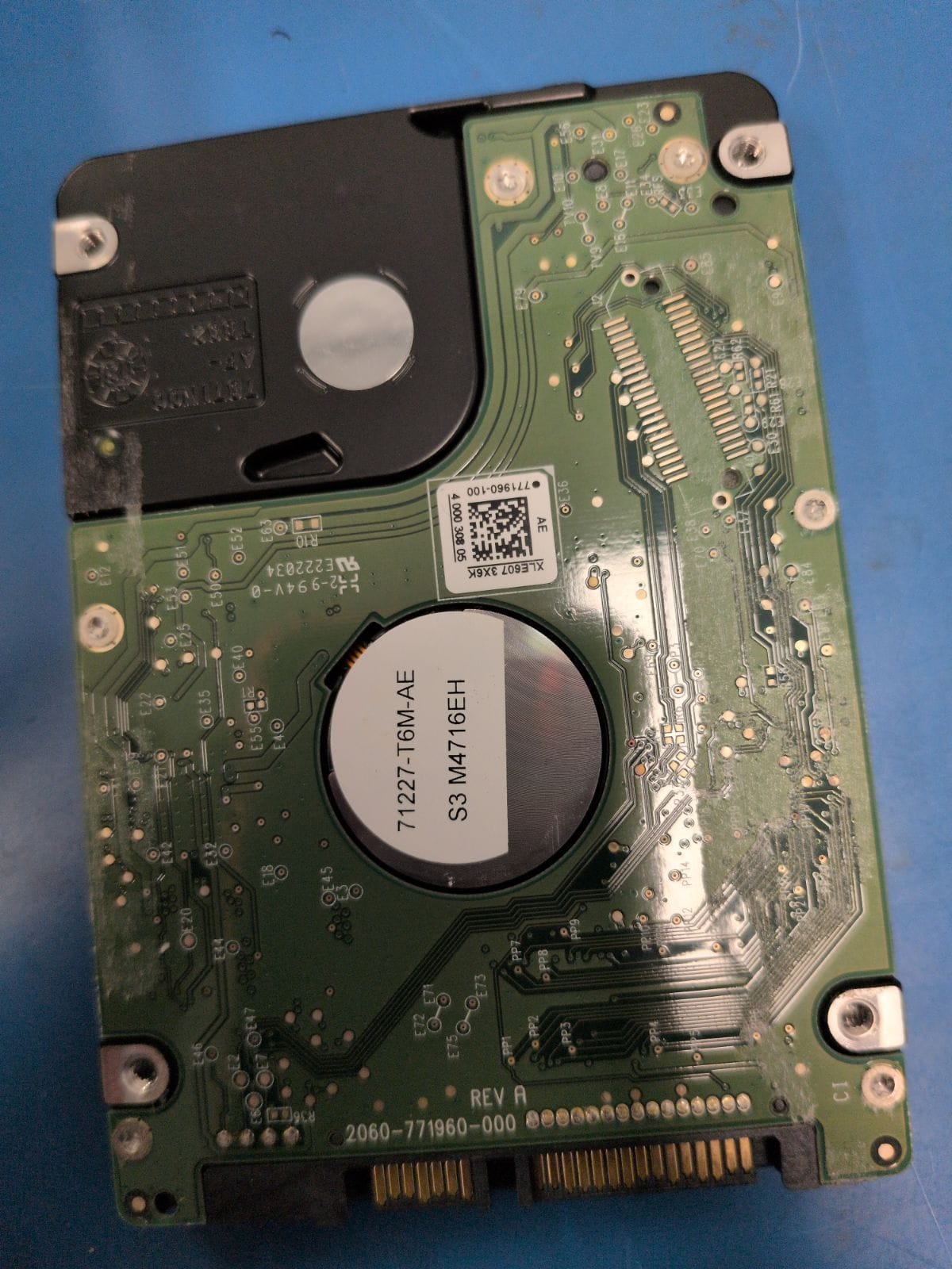 WD480 drive label (back)