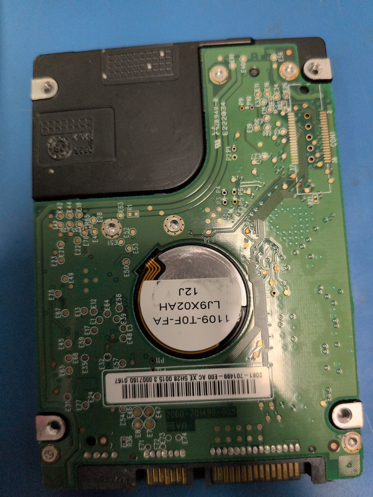 WD483 drive label (back)