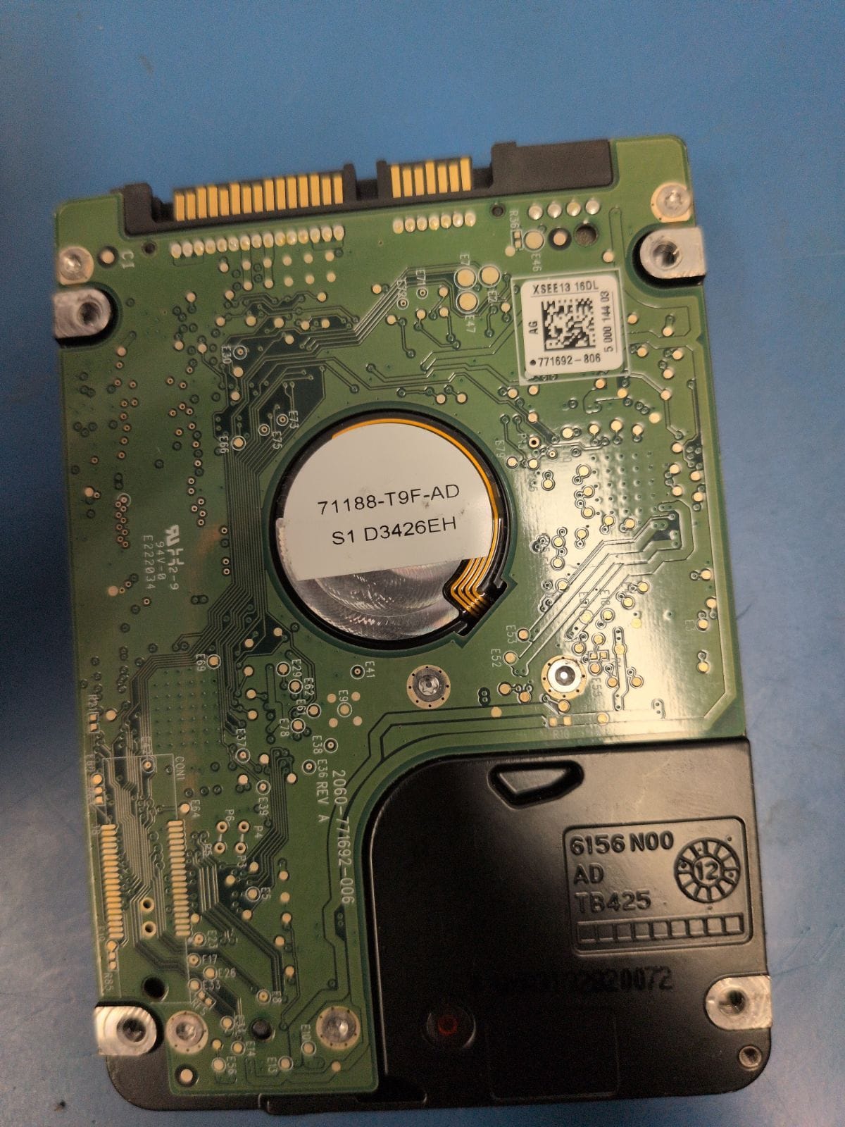 WD49 drive label (back)