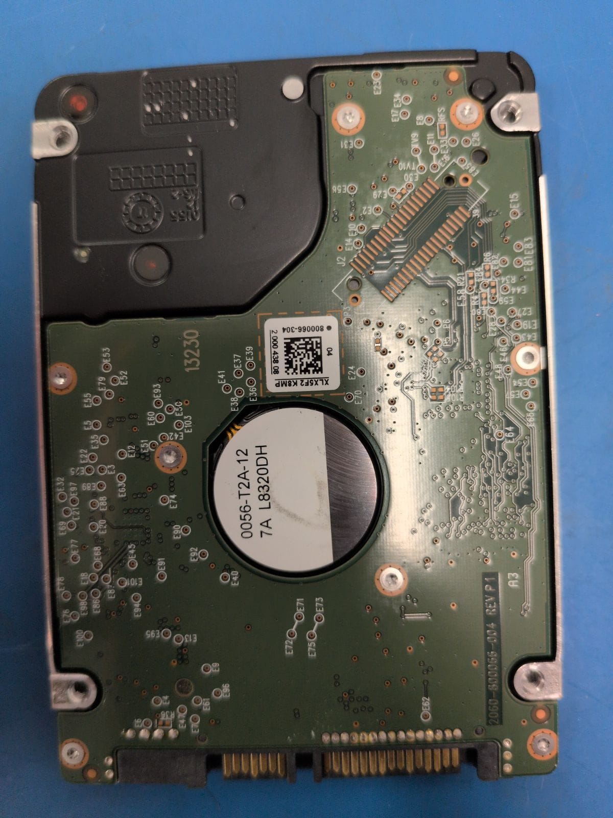 WD493 drive label (back)