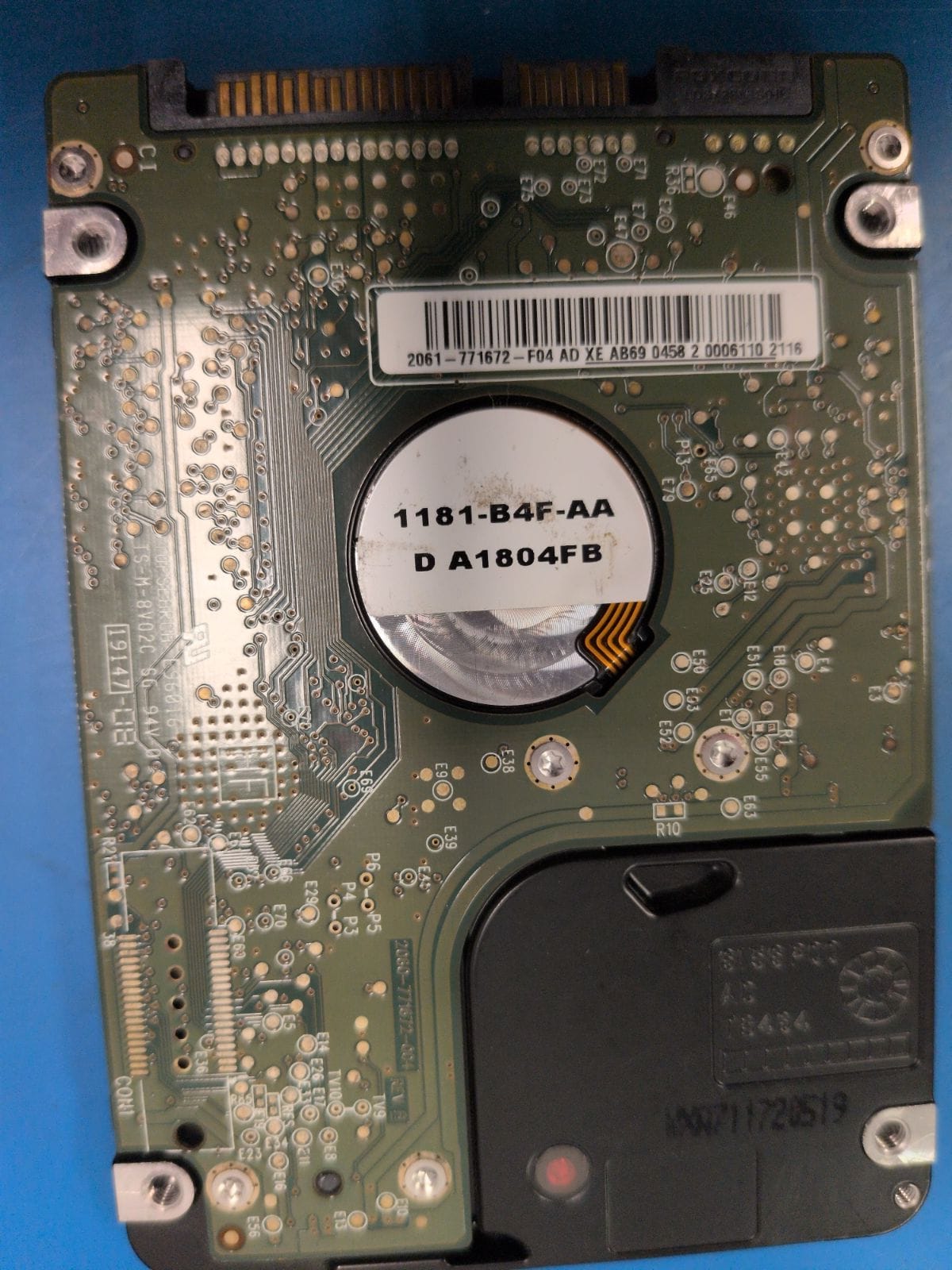 WD50 drive label (back)