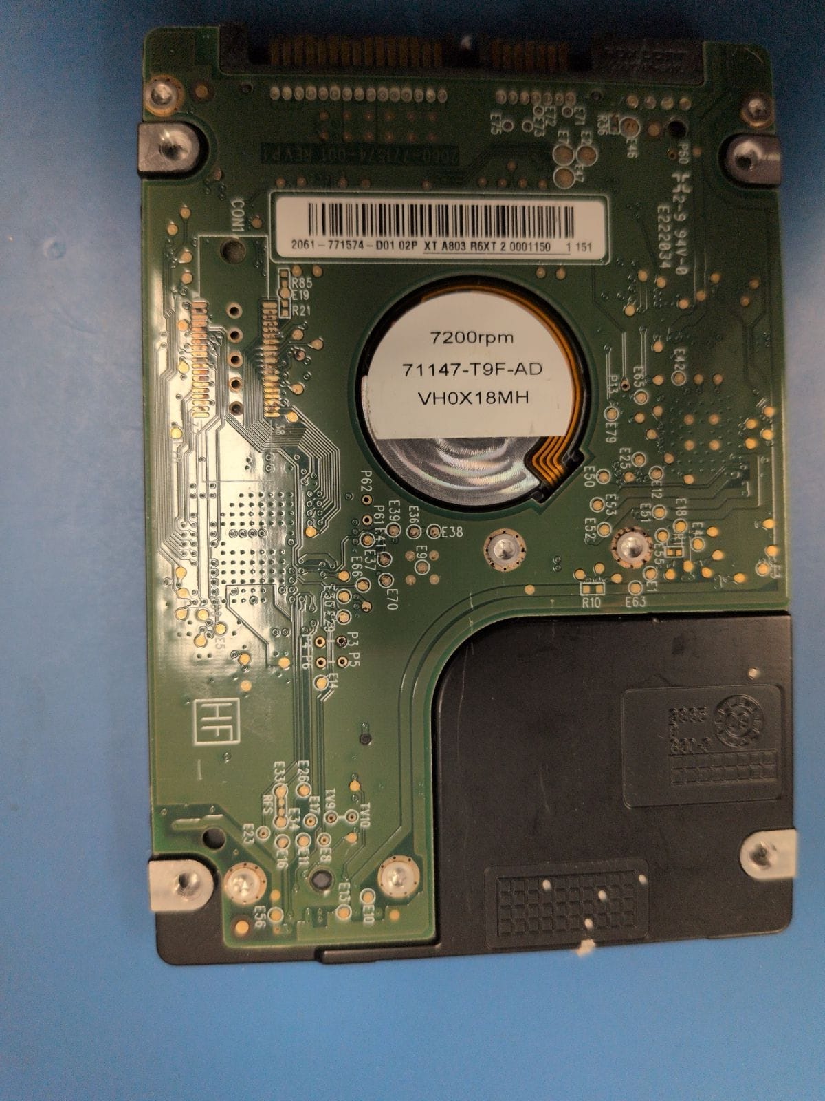 WD53 drive label (back)