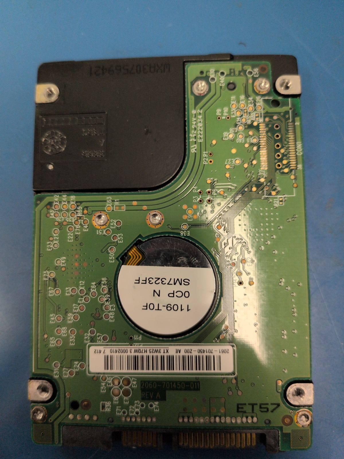 WD536 drive label (back)