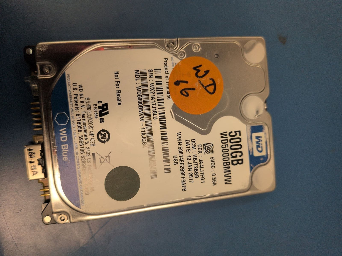 WD66 drive label (front)