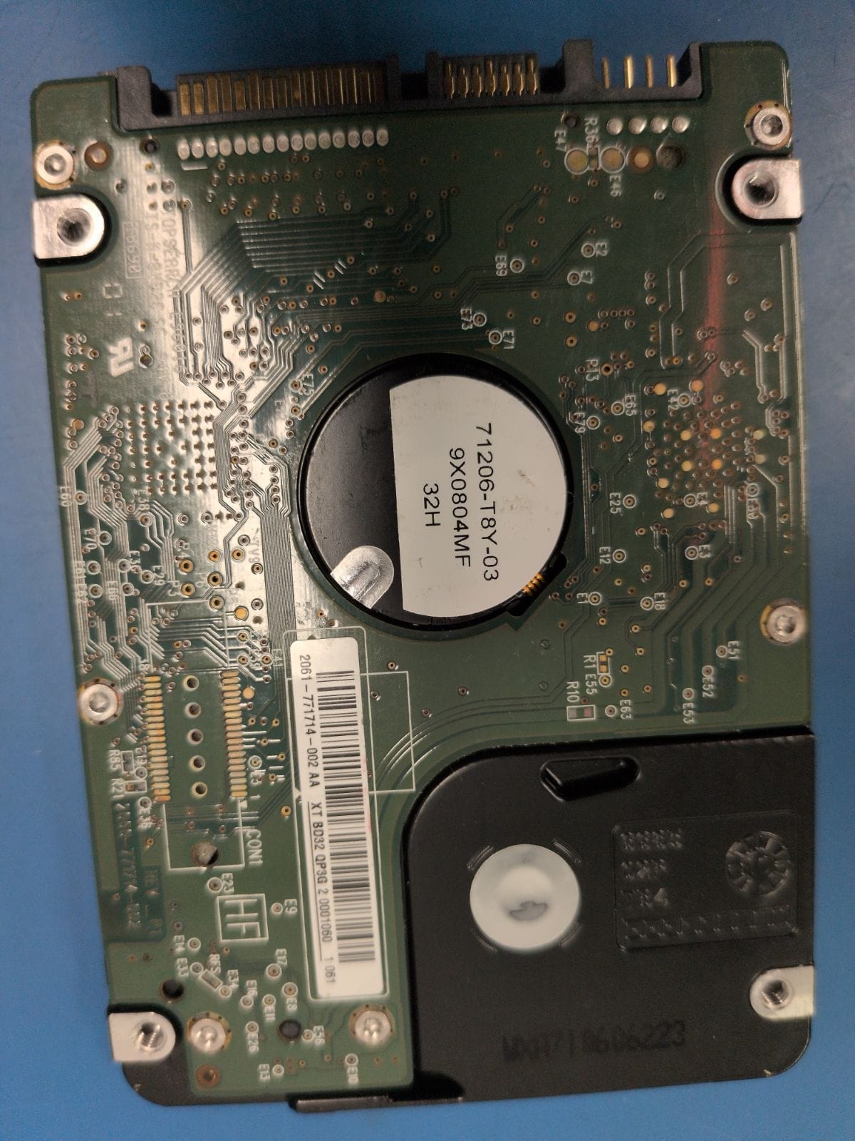 WD88 drive label (back)