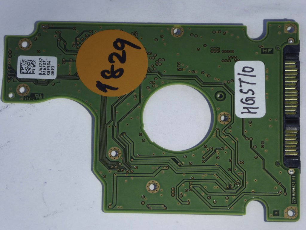 Hgst HTS545050A7E680 220 0A90427 01  PCB for Sale