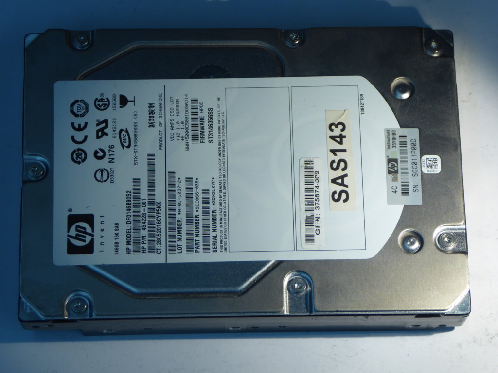 HP DF0146B8052  9ce066-035 Drives