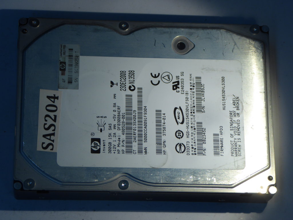 HP DF0300BAERF  480528-001 Drives