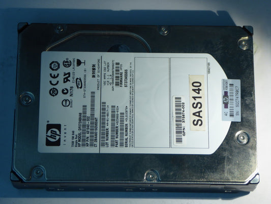 HP DF072ABAA8  9Z3066-033 Drives