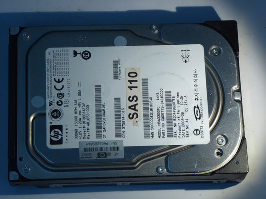 HP DF300BAFDV  CA06778-B40400DC Drives