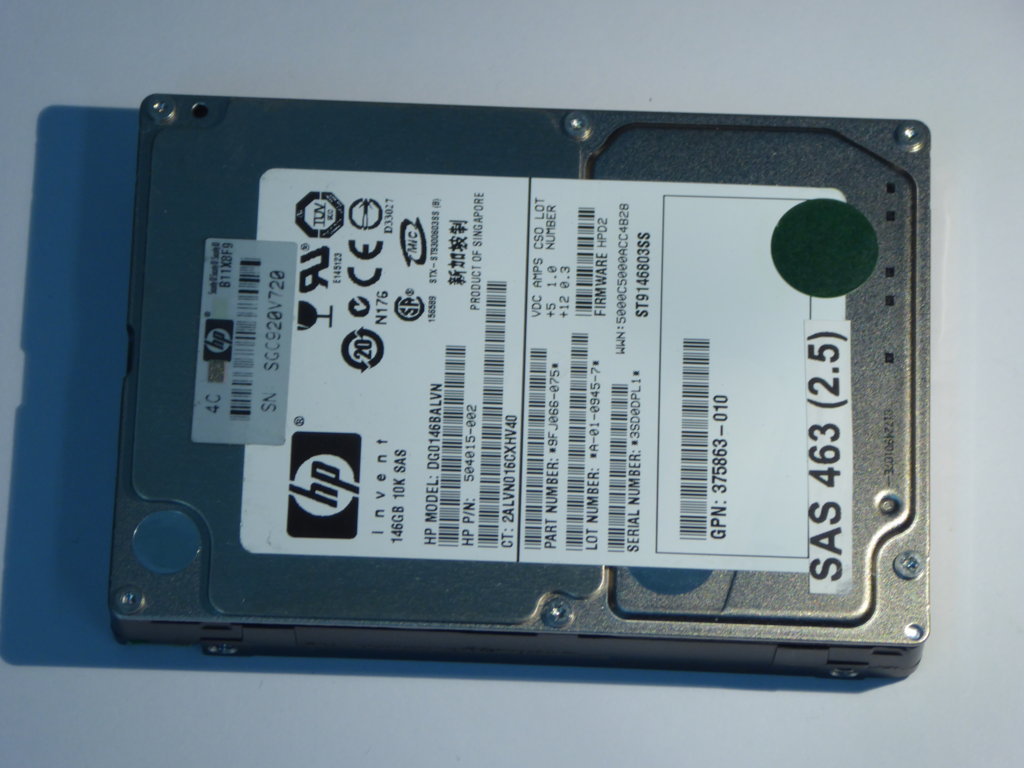 HP DG0146BALVN  9FJ066-075 Drives