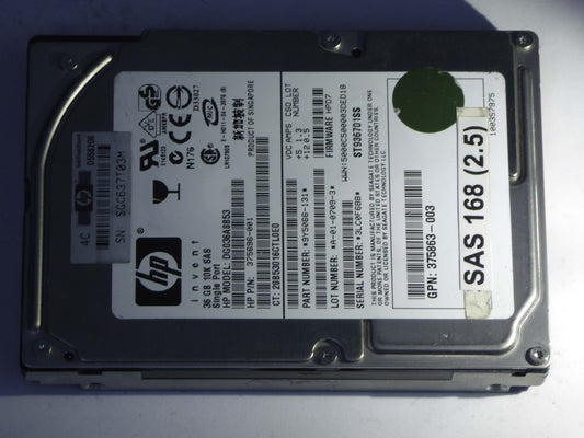 HP DG036A8B53  9Y5066-131 Drives