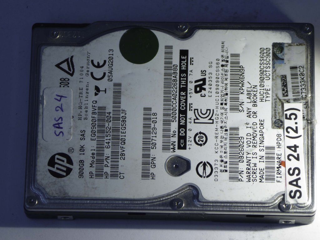 HP DG036A9BB6  395924-001 Drives