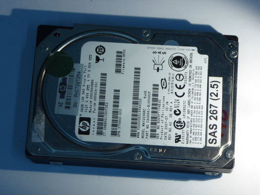 HP DG036A9BB6  395924-001 Drives