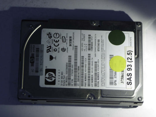 HP DG072A8B54  9Y4066-131 Drives