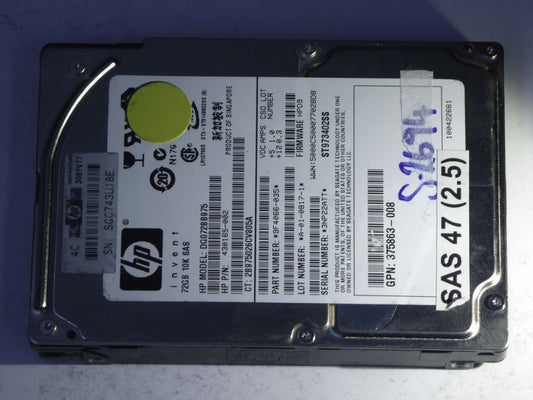 HP DG072BB975  9F4066-035 Drives