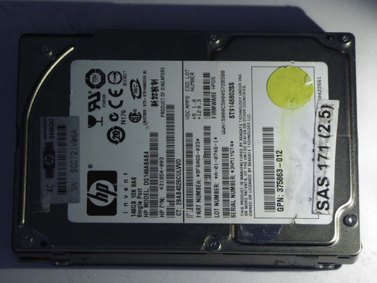 HP DG146ABAB4  431954-003 Drives