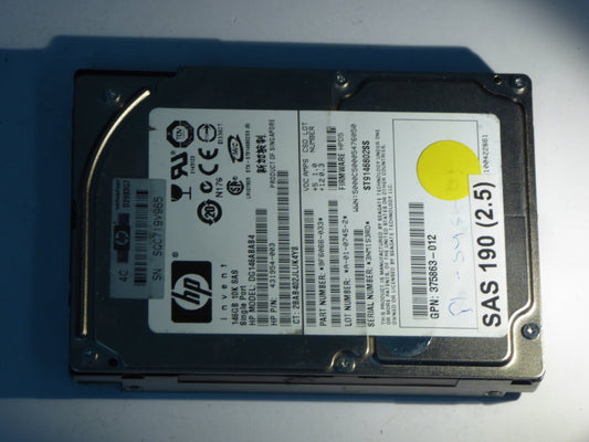 HP DG146ABAB4  431954-003 Drives