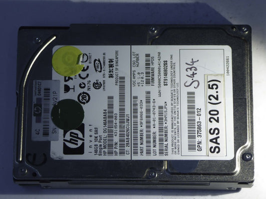 HP DG146ABAB4  9F6066-033 Drives