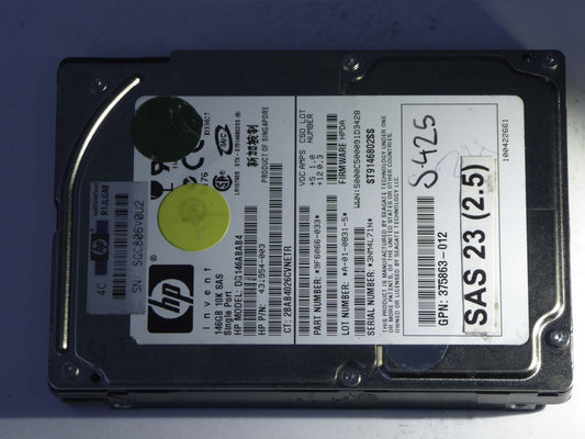 HP DG146ABAB4  9F6066-033 Drives