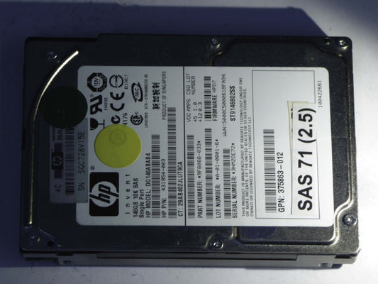 HP DG146ABAB4  9F6066-033 Drives