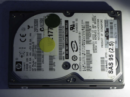 HP DG146BAAJB  0B22390 Drives