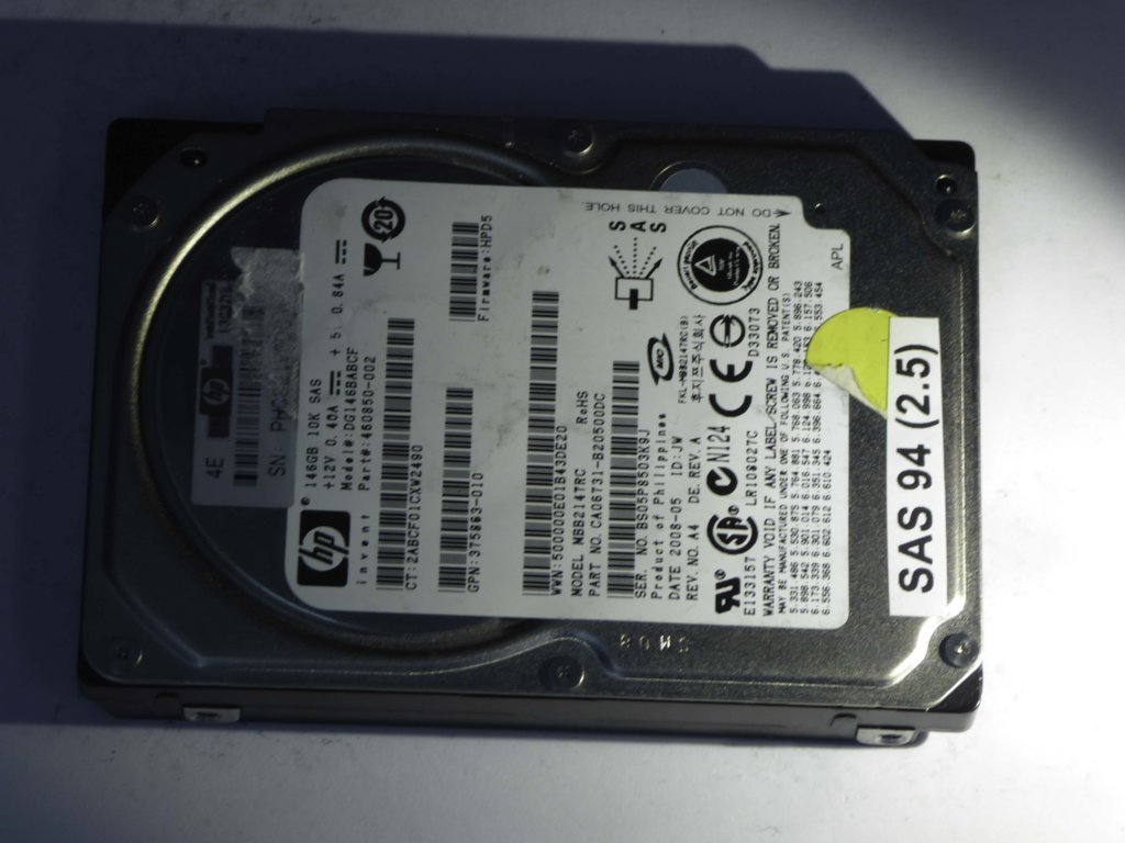 HP DG146BABCF  460850-002 Drives