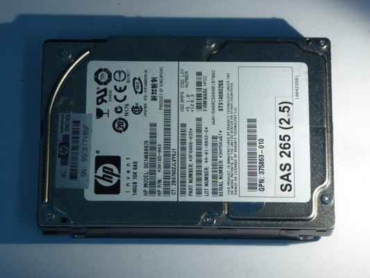 HP DG146BB976  430165-003 Drives