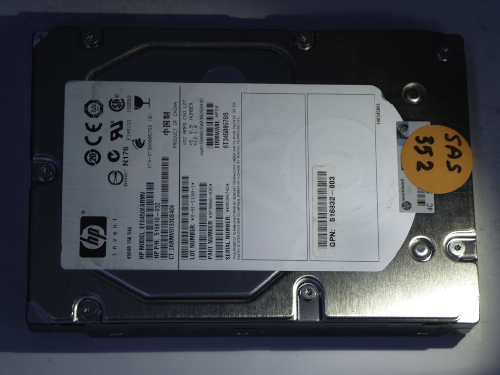 HP EF0450FARMV  9FM066-035 Drives