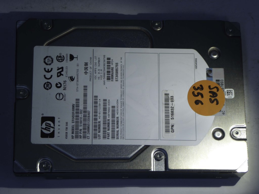 HP EF0450FARMV  9FM066-035 Drives