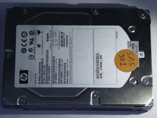 HP EF0600FARNA  9FN066-035 Drives