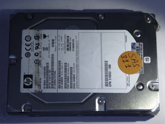 HP EF0600FARNA  9FN066-035 Drives