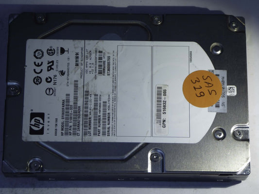 HP EF0600FARNA  9FN066-035 Drives