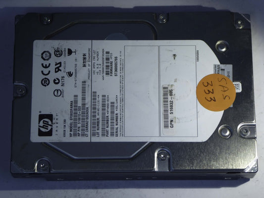 HP EF0600FARNA  9FN066-035 Drives