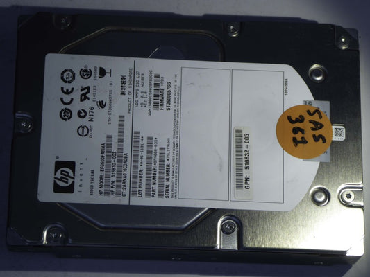 HP EF0600FARNA  9FN066-035 Drives