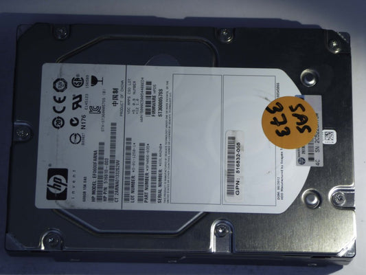 HP EF0600FARNA  9FN066-035 Drives