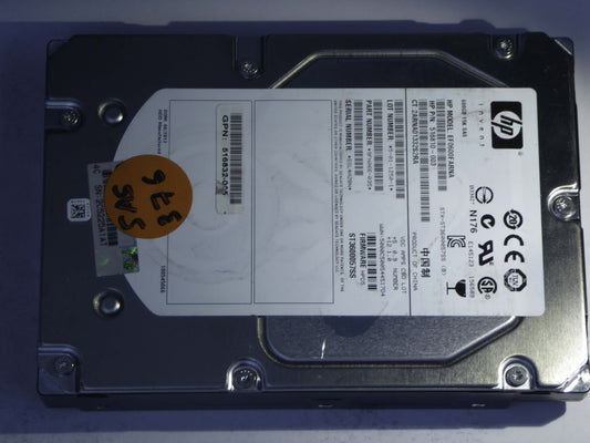 HP EF0600FARNA  9FN066-035 Drives