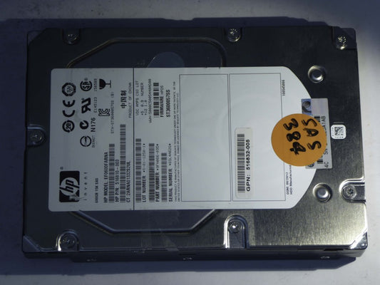 HP EF0600FARNA  9FN066-035 Drives