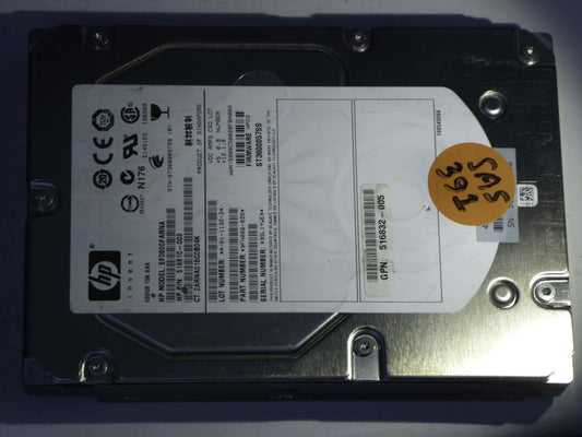 HP EF0600FARNA  9FN066-035 Drives